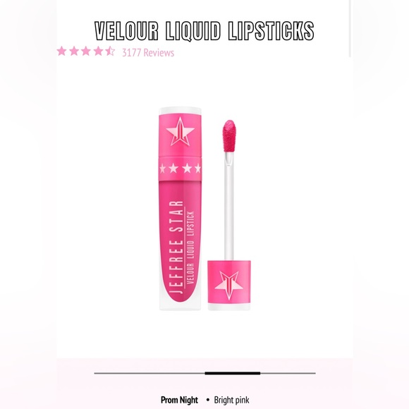 Jeffree Star ⭐️ Velour Lipstick- Prom Night BNIB - Picture 3 of 3